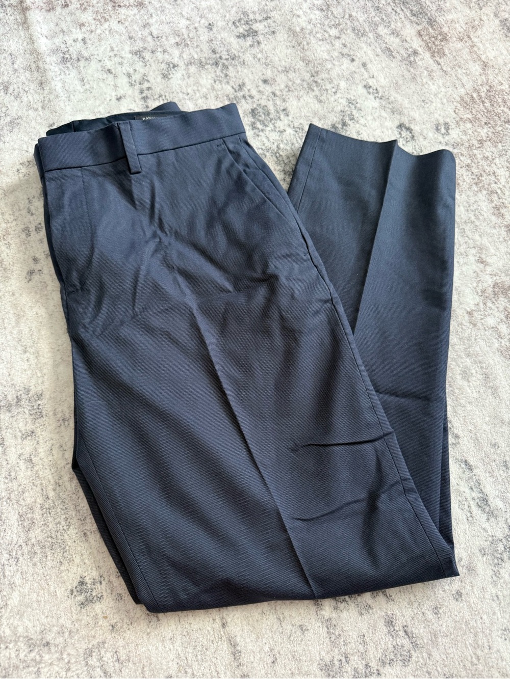Banana Republic Men's Navy Dress Trousers